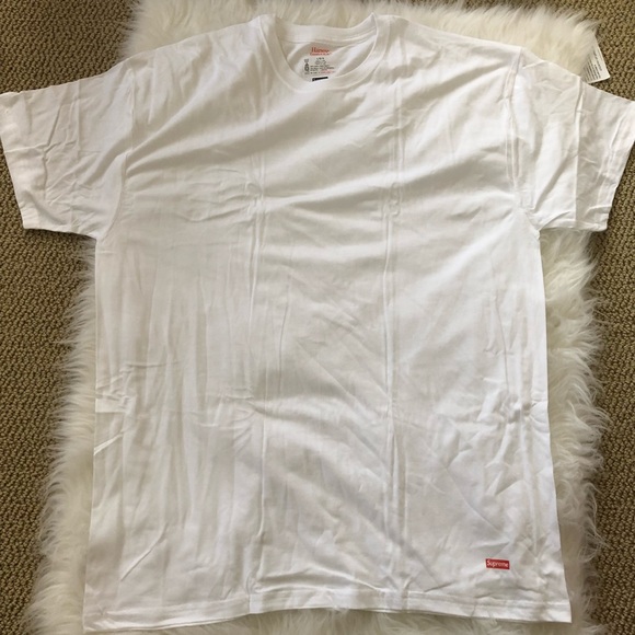 supreme and hanes collab